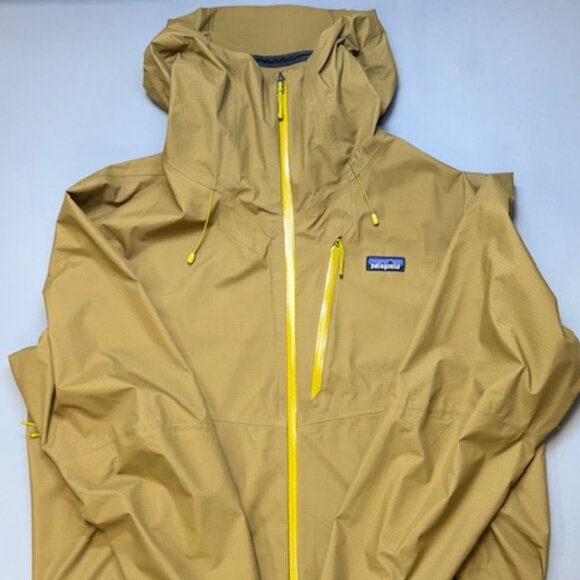 Patagonia Granite Crest Rain Jacket Waterproof Size Men's XL Mulch Brown - Picture 1 of 11
